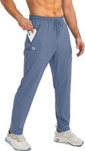 Men's Sweatpants with Zipper Pockets Tapered Joggers for Men Athletic Pants for Workout, Jogging, Running